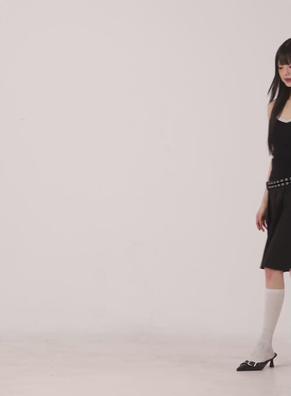 Classic Pleated Midi Skirt CF512